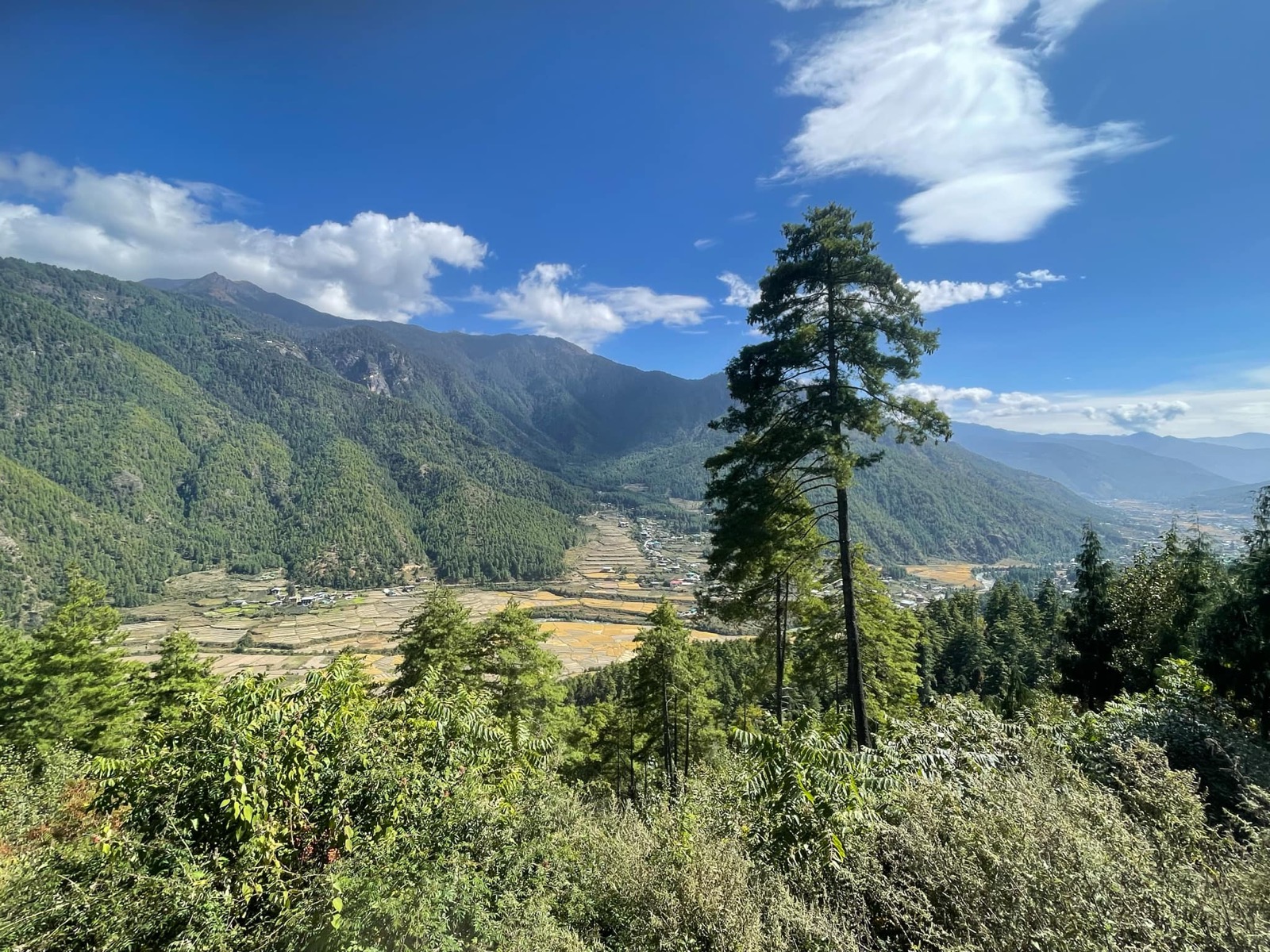 View from Taklung Monastery