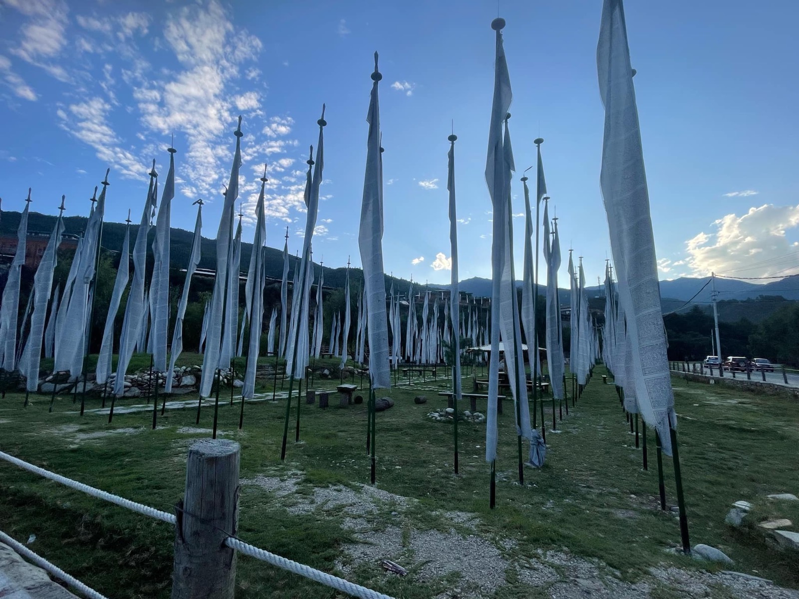 Prayer flags in Bhutan